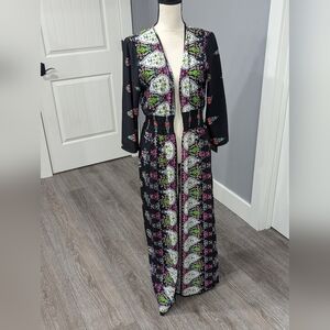 Venus Open Front Kimono/Cover-Up Sz L